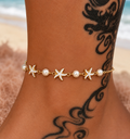 ⚓ Fußkette „Seesternliebe“