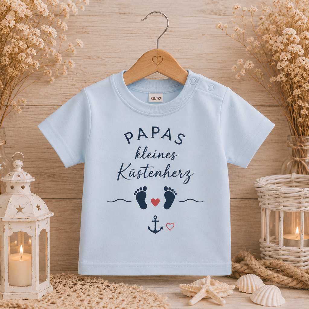 ⚓ Seelenanker Baby-T-Shirt – individuell gestaltbar