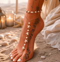✨ Fußkettchen-Set im Boho-Look