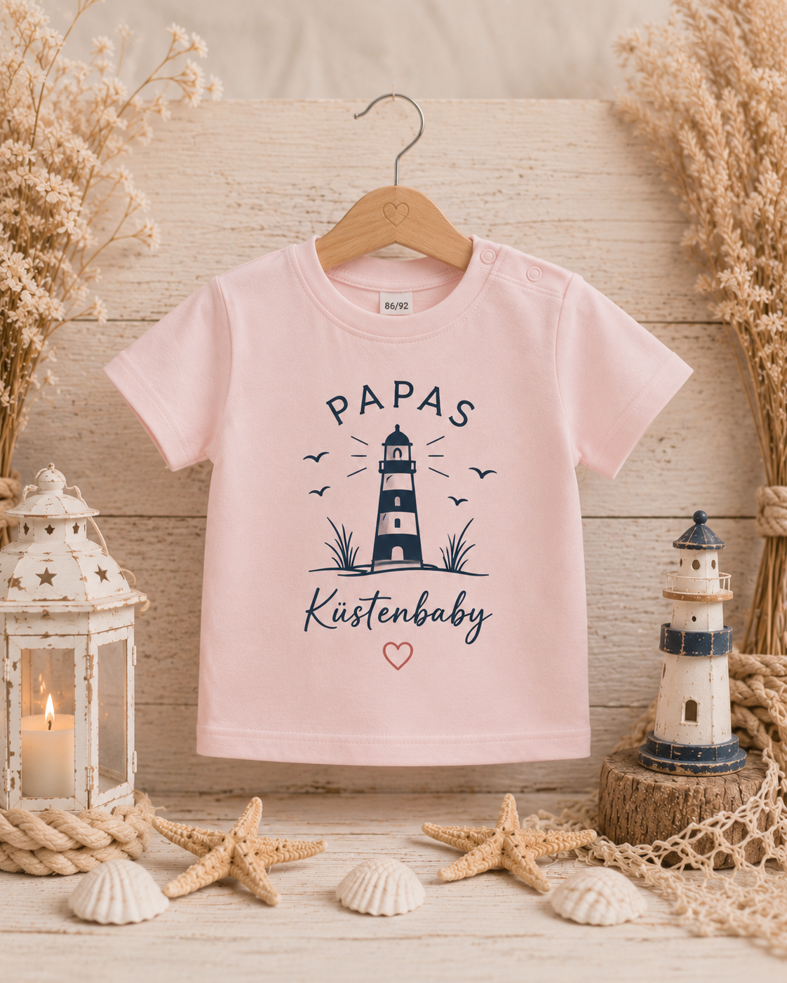 ⚓ Seelenanker Baby-T-Shirt – individuell gestaltbar