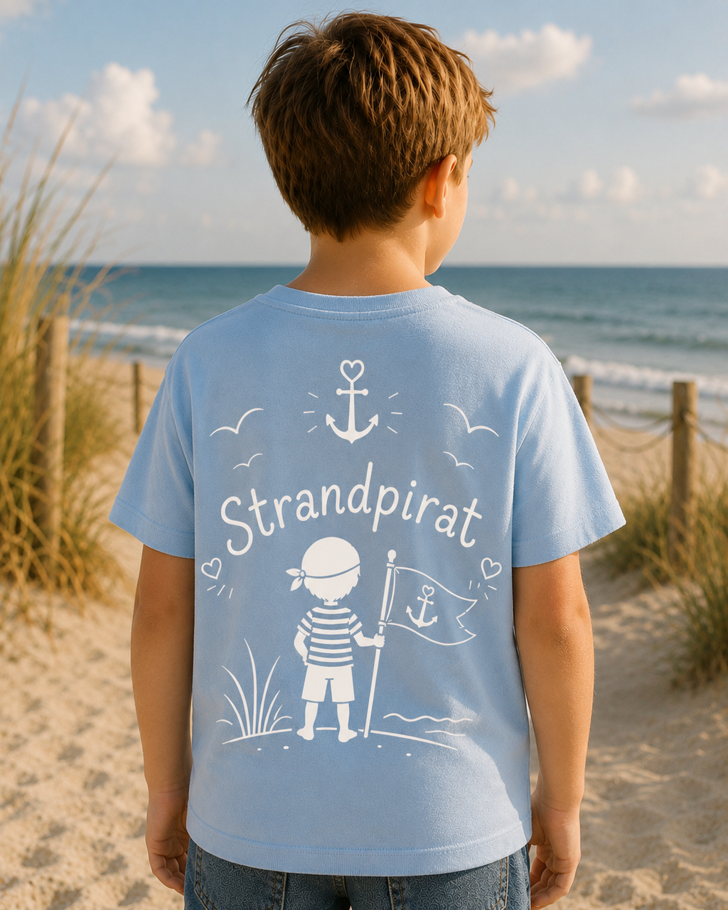 Kinder T-Shirt - gestalte dir dein Shirt selber ⚓