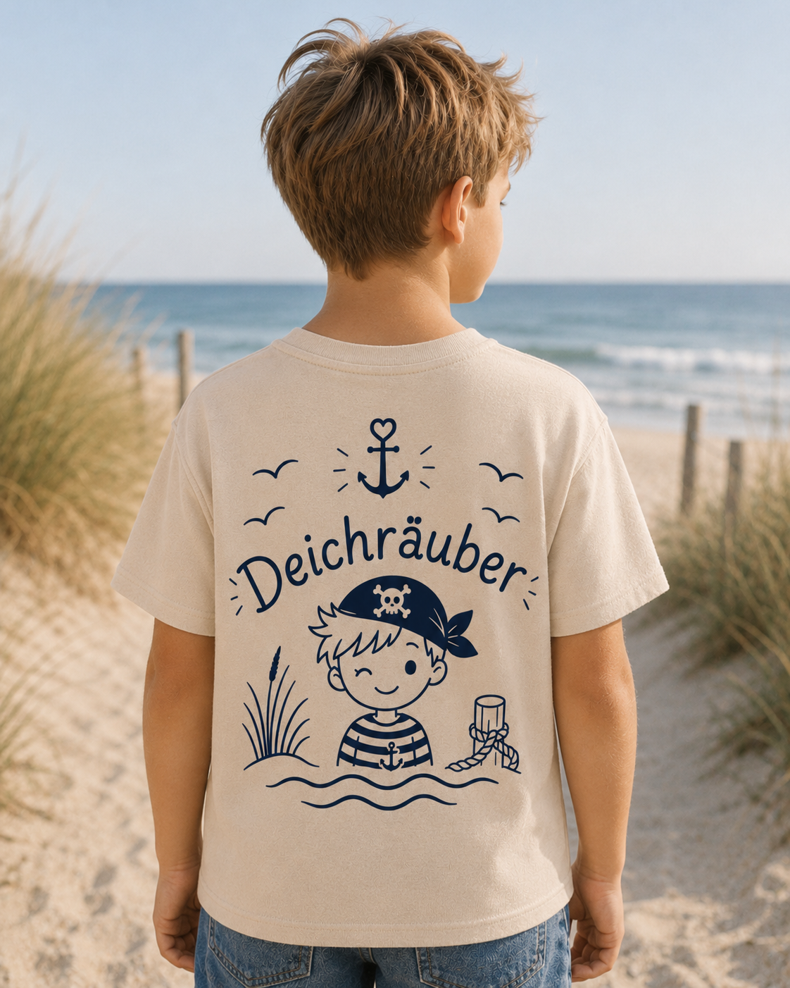Kinder T-Shirt - gestalte dir dein Shirt selber ⚓