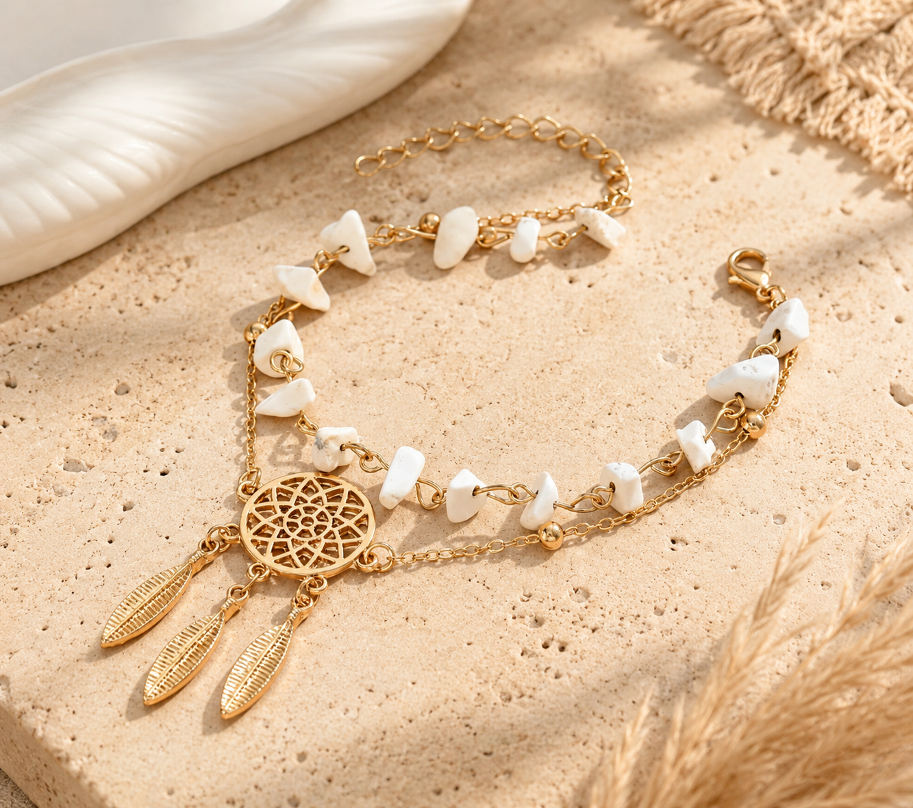 ✨ Fußkette „Sonnenkuss“