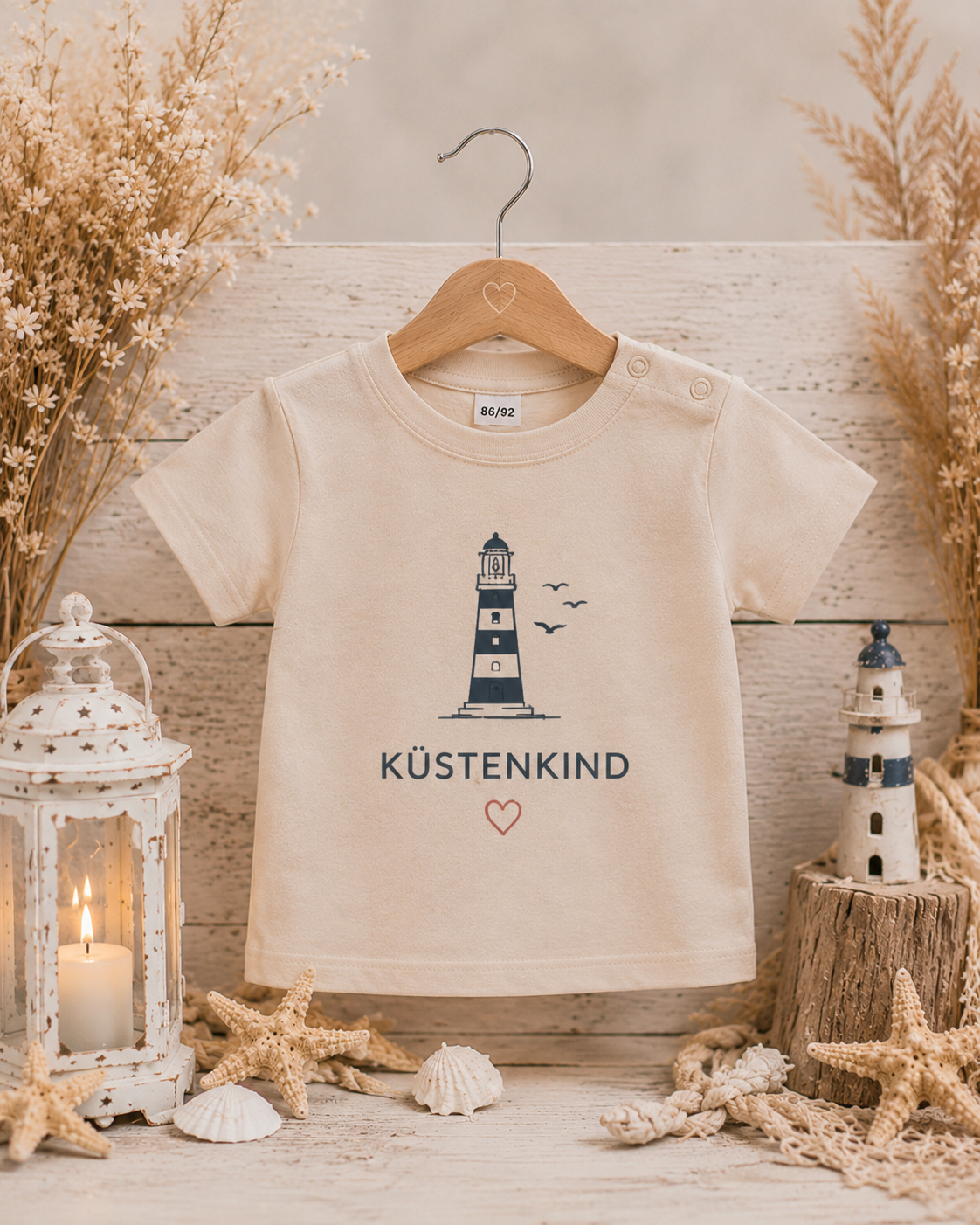 ⚓ Seelenanker Baby-T-Shirt – individuell gestaltbar
