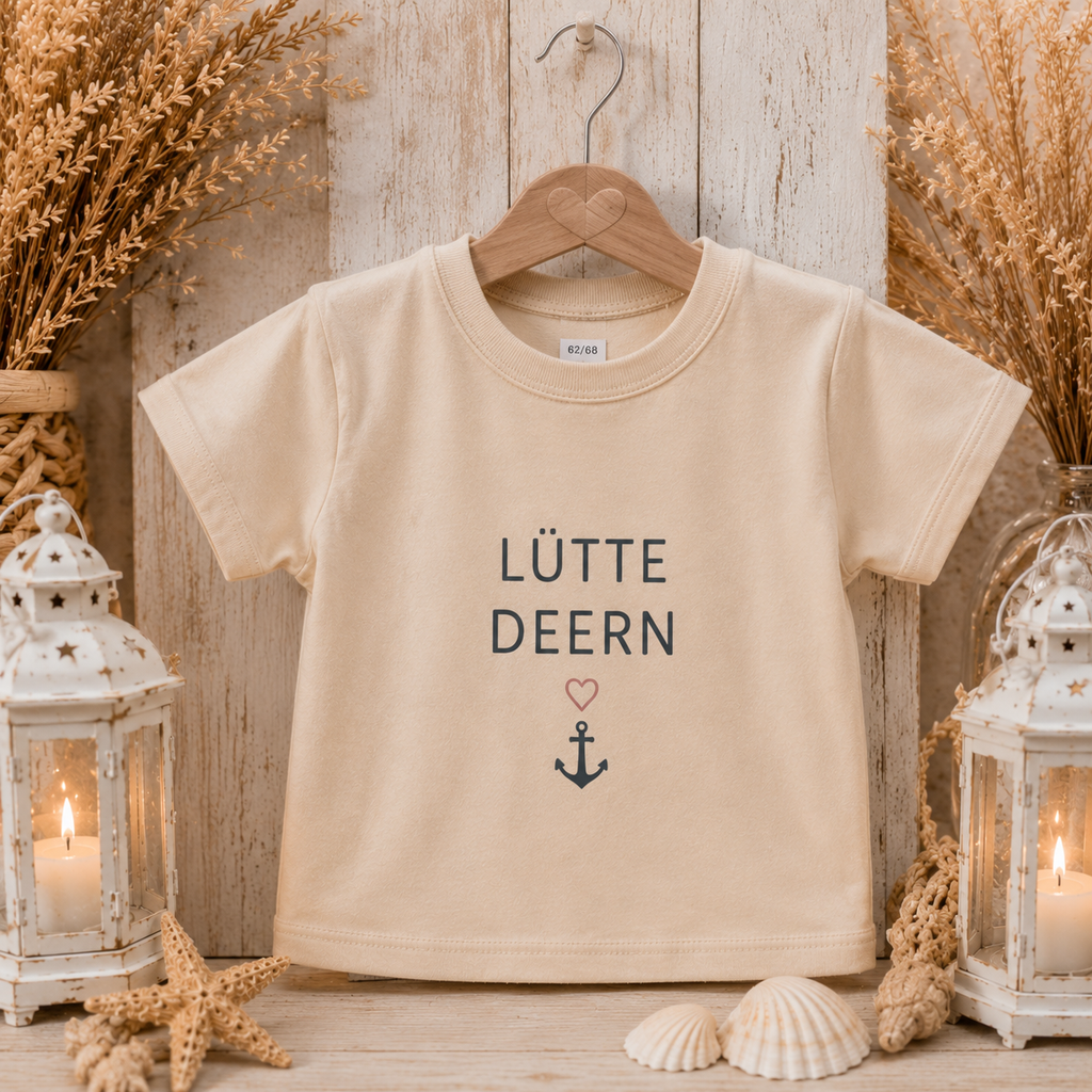 ⚓ Seelenanker Baby-T-Shirt – individuell gestaltbar