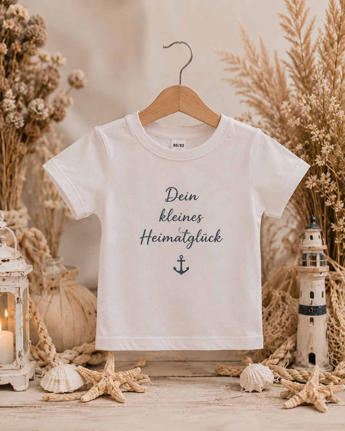 ⚓ Seelenanker Baby-T-Shirt – individuell gestaltbar