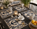 Maritime Platzsets „Ankerliebe“ – 4er-Set ⚓
